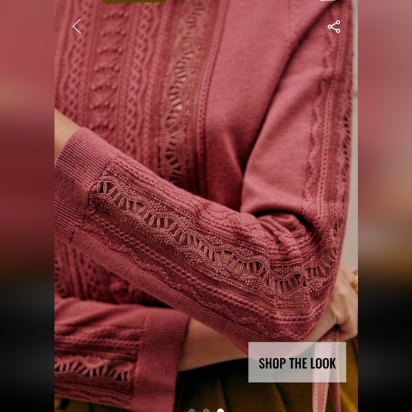 Sezane Janis Merino Wool Jumper - Picture 3 of 13